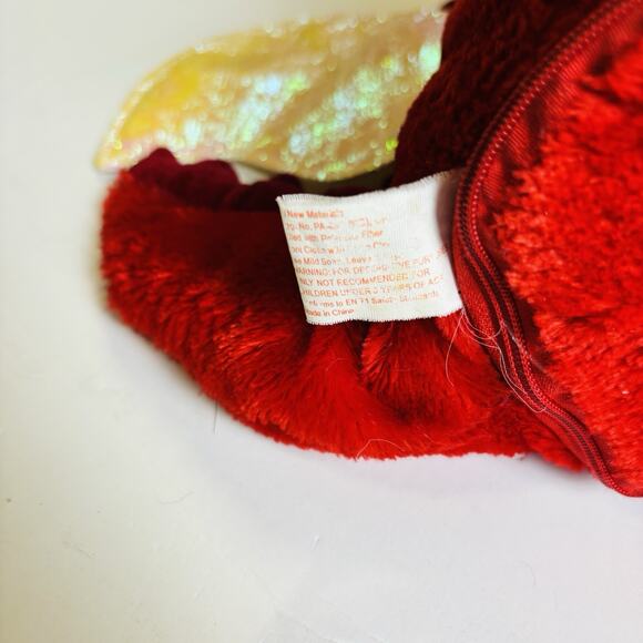 Dragon red stuffed animal  plush - Picture 11 of 13